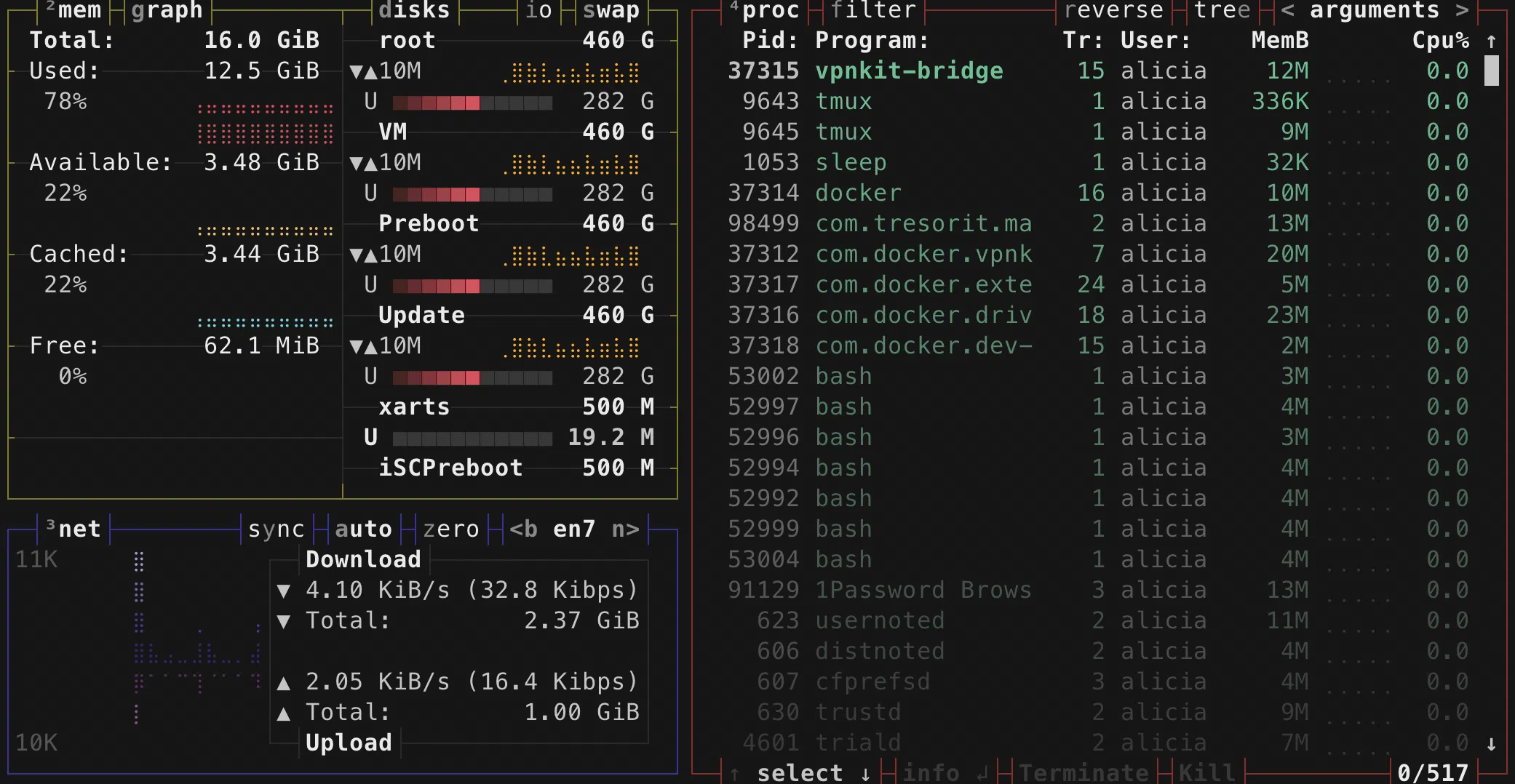 bpytop-example-usage