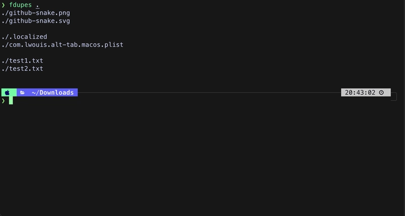 fdupes-example-usage